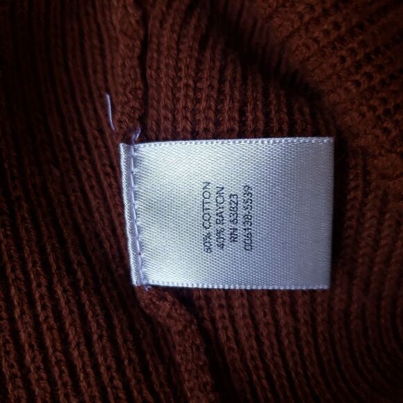 CJ Banks burnt orange / brown sweater - Picture 5 of 5